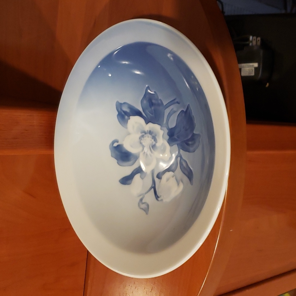 B & G Copenhagen Denmark Porcelain Dish Bowl